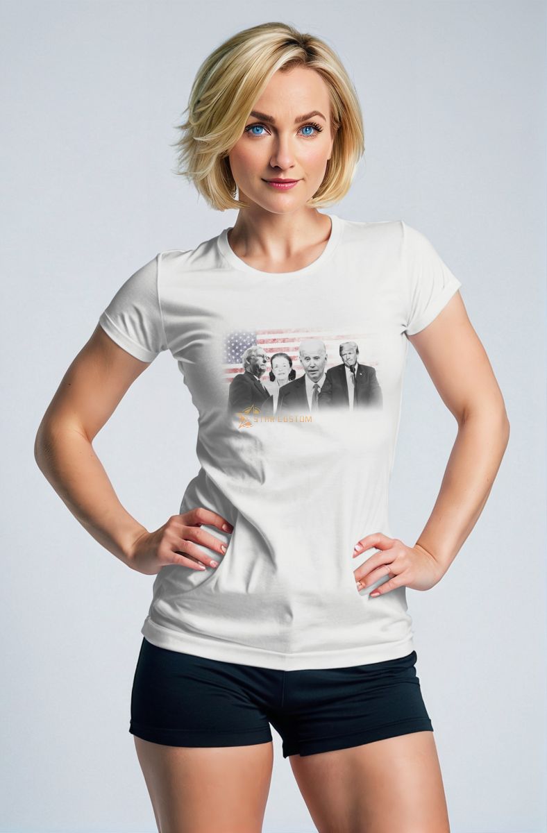 Retro White Presidential Memorial Comfort Tee