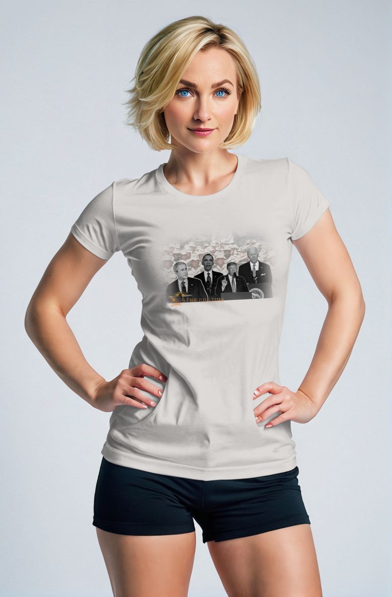 Presidential Memorial Graphic White Comfort Tee