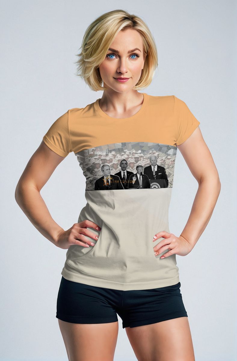 Presidential Portrait Soft Yellow Memorial TShirt