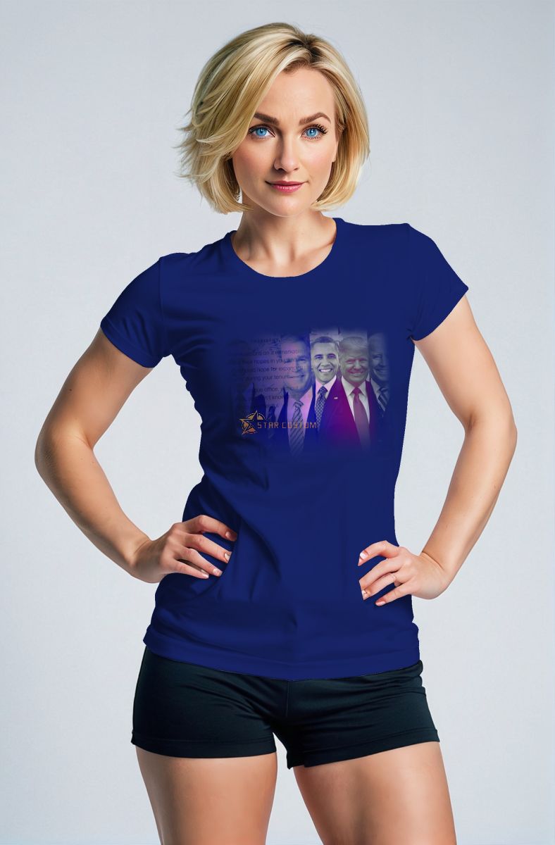 Presidential Blue Gradient Comfortable Fashion TShirt