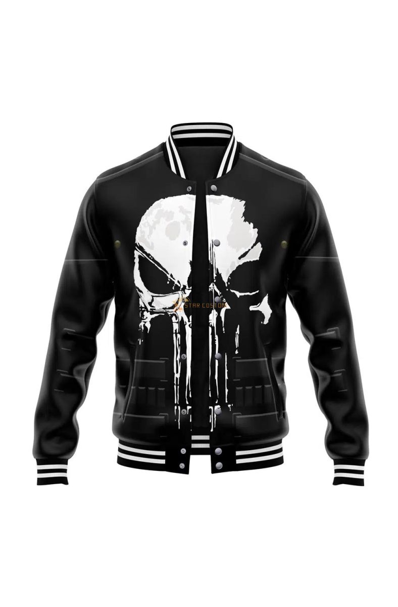 Punisher Daredevil S2 Marvel Varsity Jacket