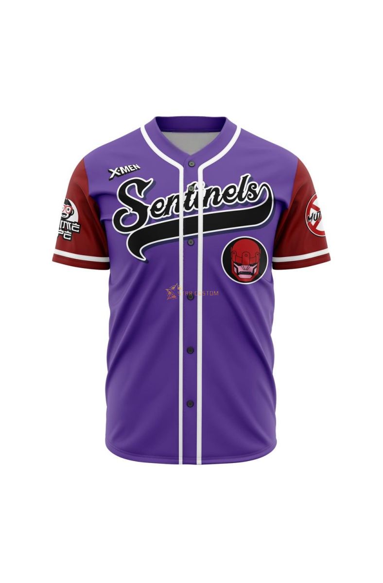 Sentinels Marvel Comics Baseball Jersey