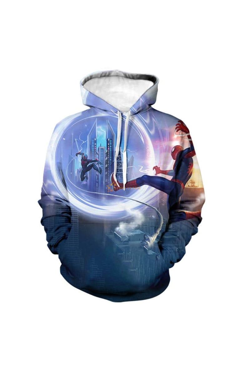 Spider-Man Man Printed Marvel Inspired Hoodie Everyday Wear