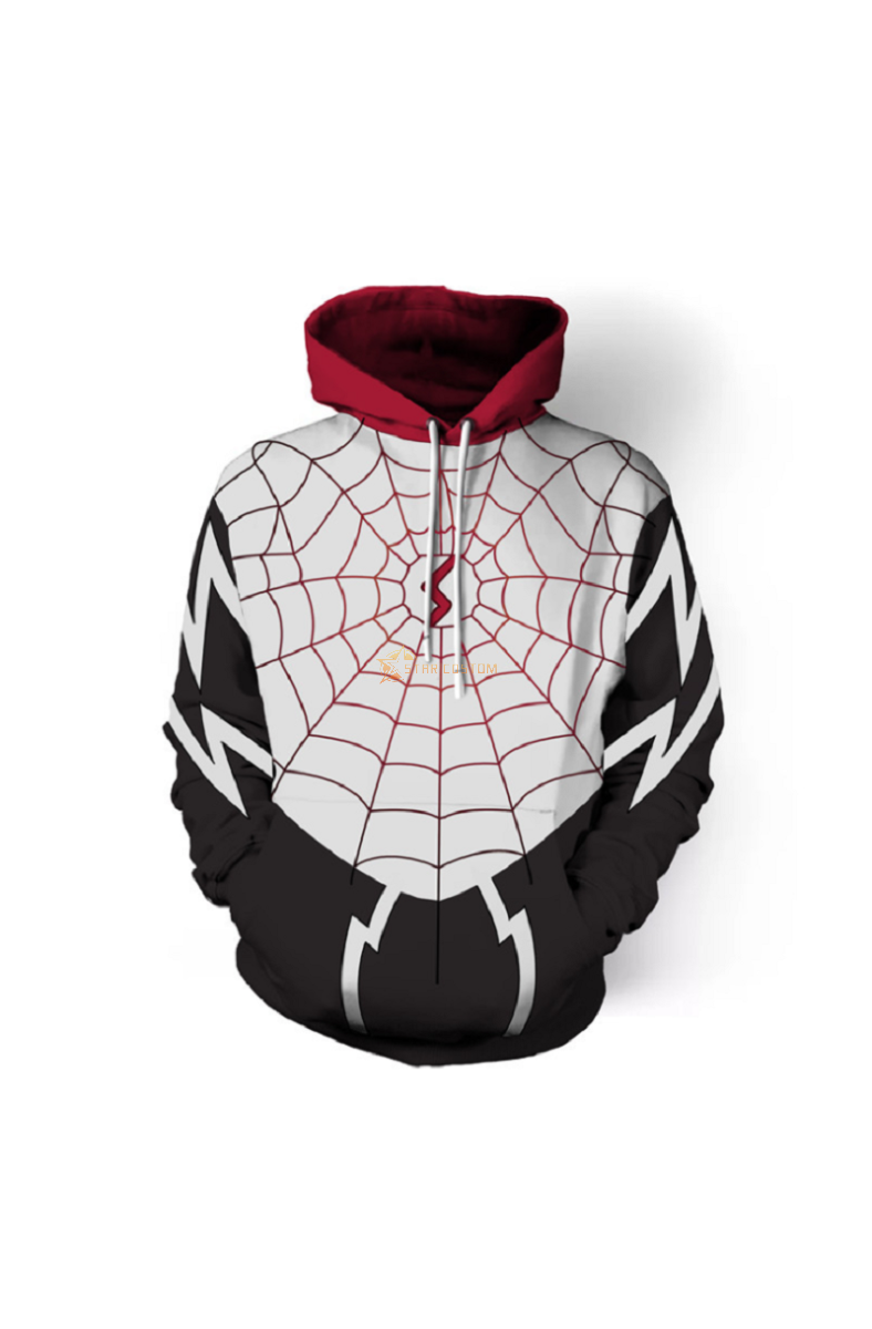 Spider-Man Gwen Pullover Marvel Inspired Hoodie