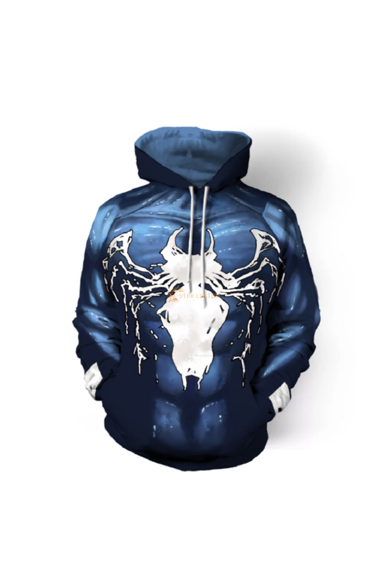 Spider-Man Venom Pullover Marvel Inspired Hoodie Edition 253