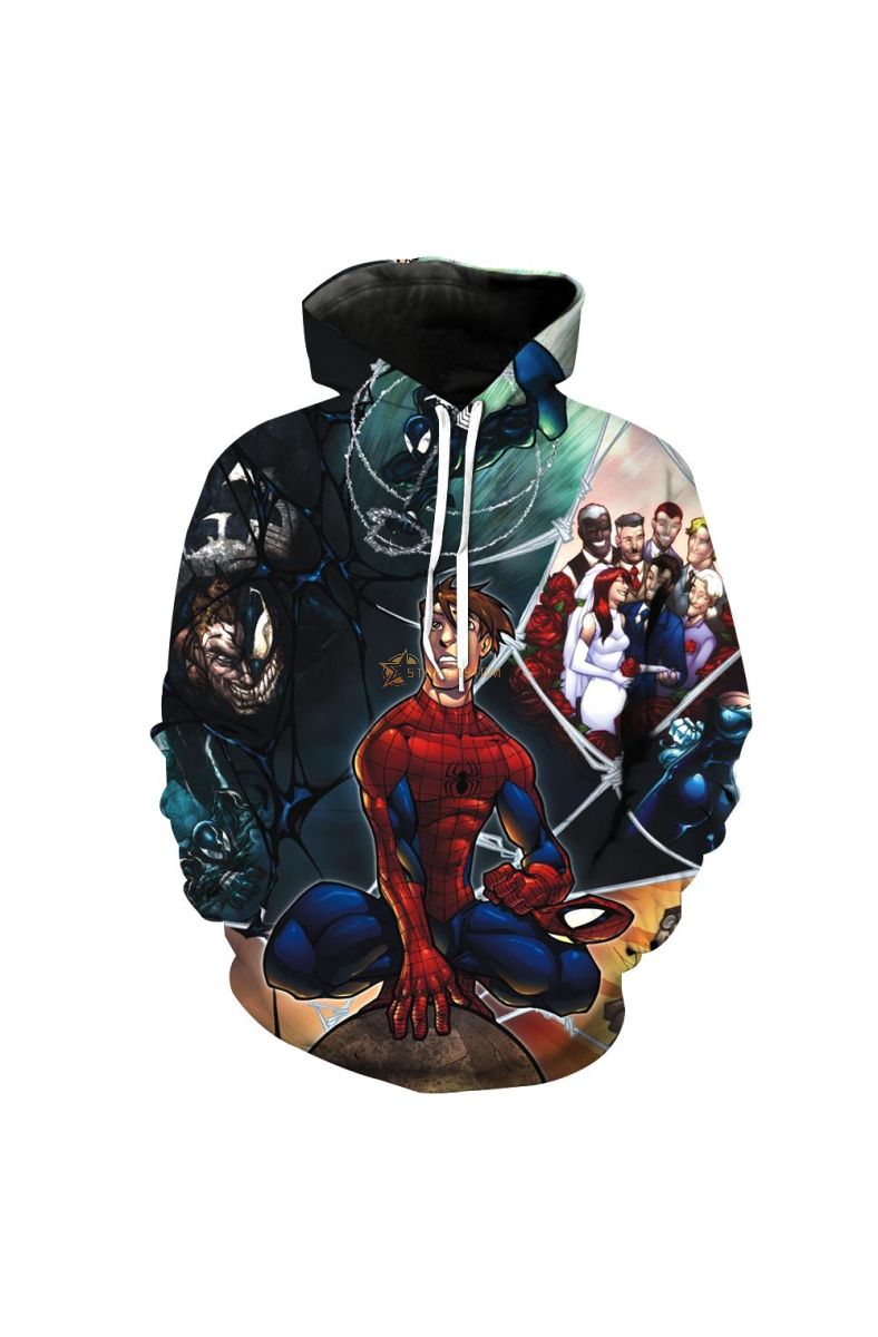 Spider-Man Cool Marvels Spider Marvel Inspired Hoodie