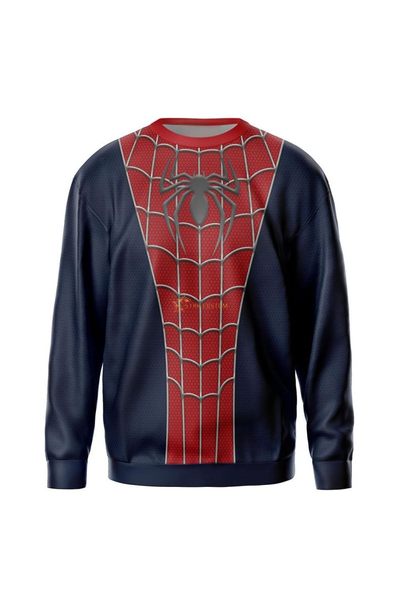 Spiderman Cosplay Marvel Comics Sweatshirt