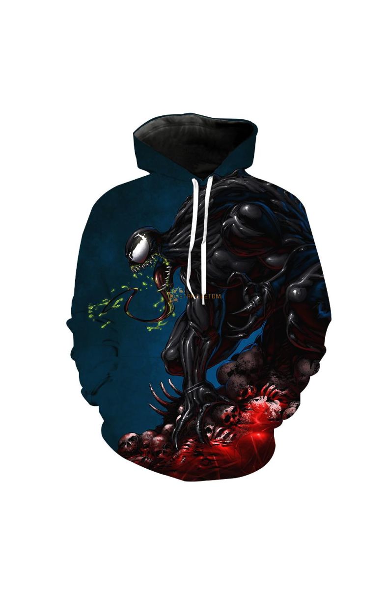 Awesome Villain Venom Mo Hoodie Unisex Classic Fit