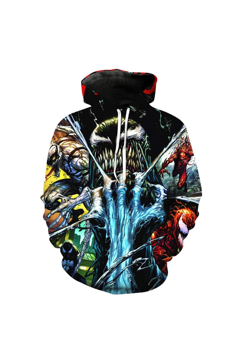 Super Cool Hoodie Black White Streetwear Urban Style