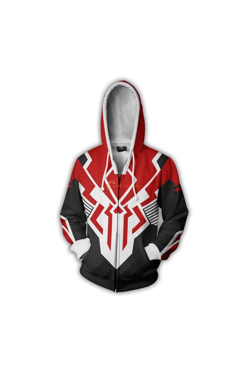 Zip Up Spiderman Series Super H Zip Up Hoodie