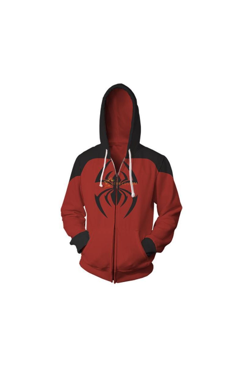 Avengers Spiderman The Avengers Marvel Inspired Zip Up Hoodie Unisex
