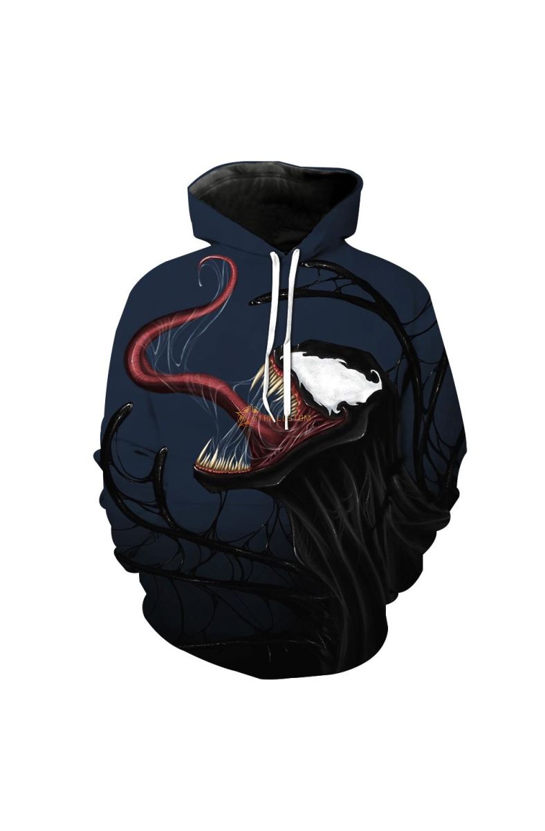 Spiderman Venom Hoodie Unisex Graphic