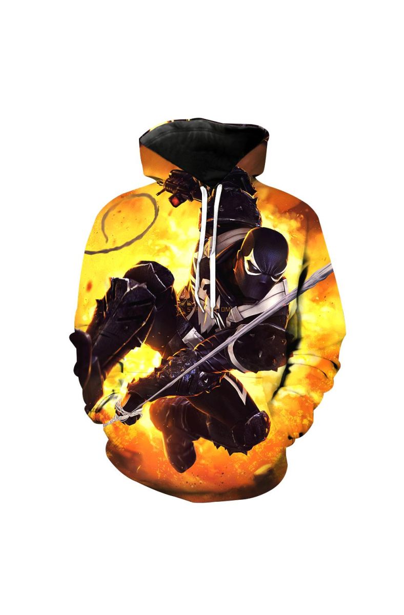 Super Hero Save Hoodie Urban Style Everyday Wear