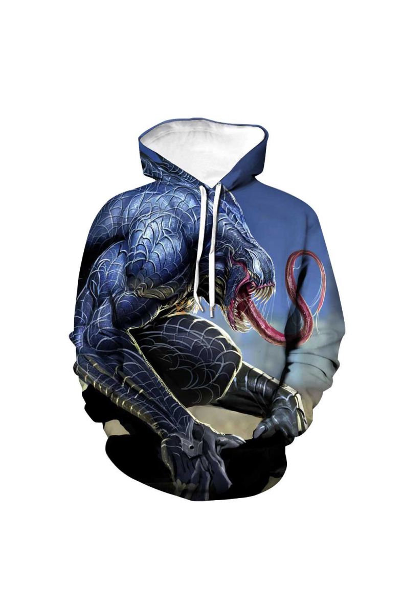 Symbiotic Life Form Veno Hoodie Unisex Urban Style