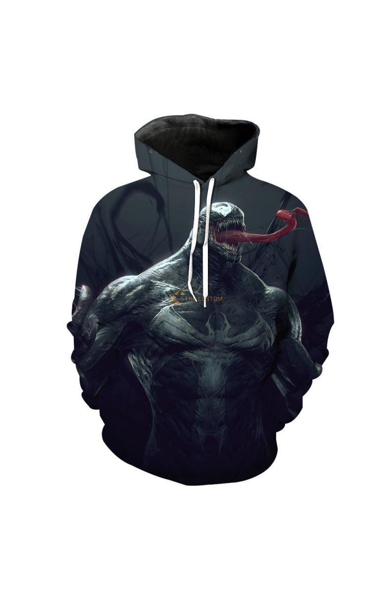 Ultimate Spiderman Monst Hoodie Streetwear Graphic