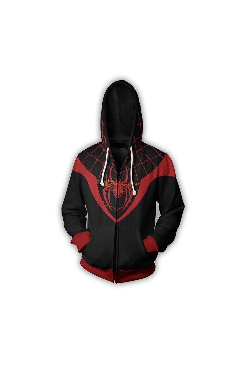Zip Up Ultimate Spiderman Super Zip Up Hoodie