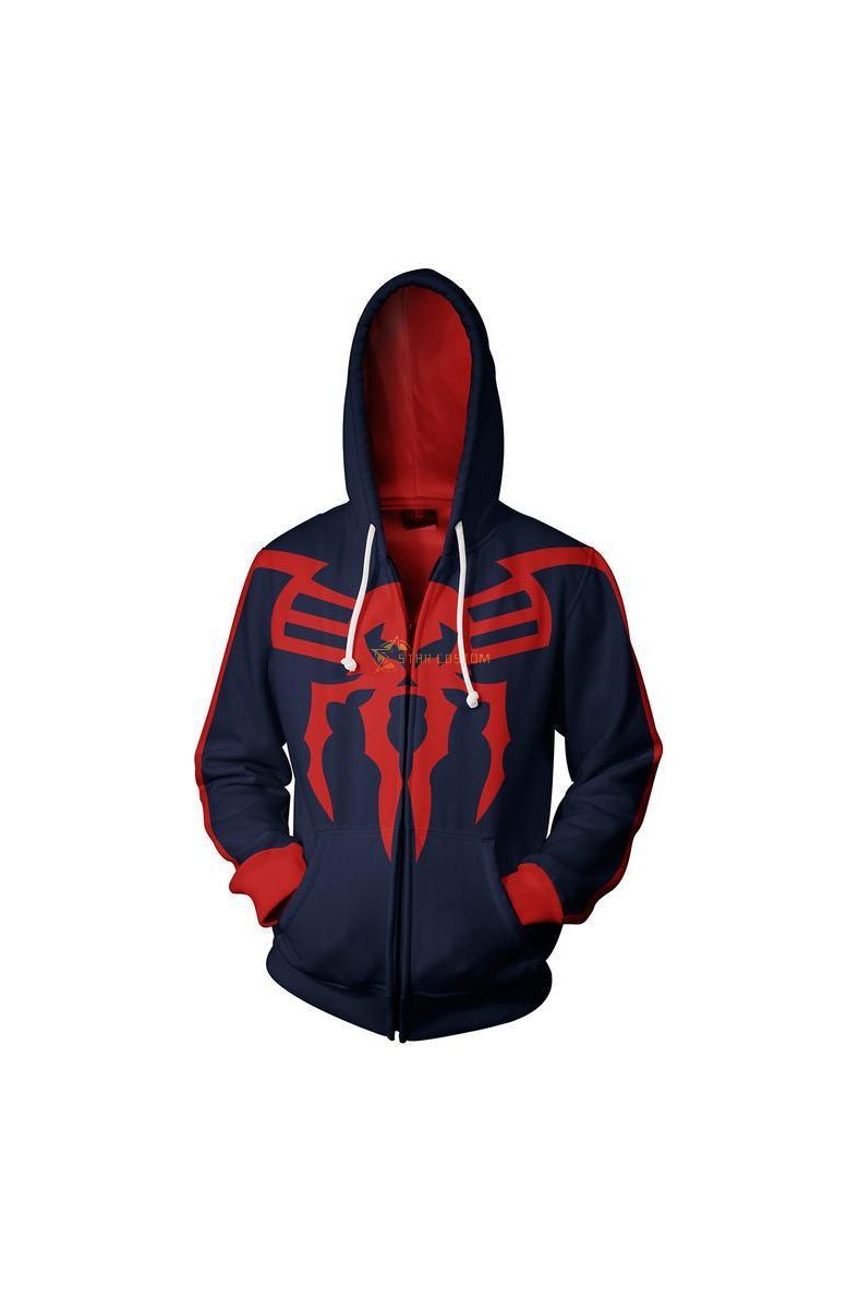 Zip Up Ultimate Spiderman Super Zip Up Hoodie Unisex