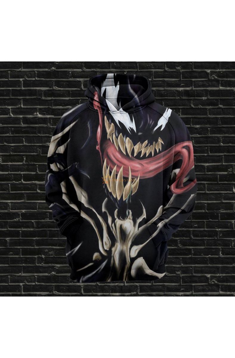 Venom Spiderman Series S Hoodie Black