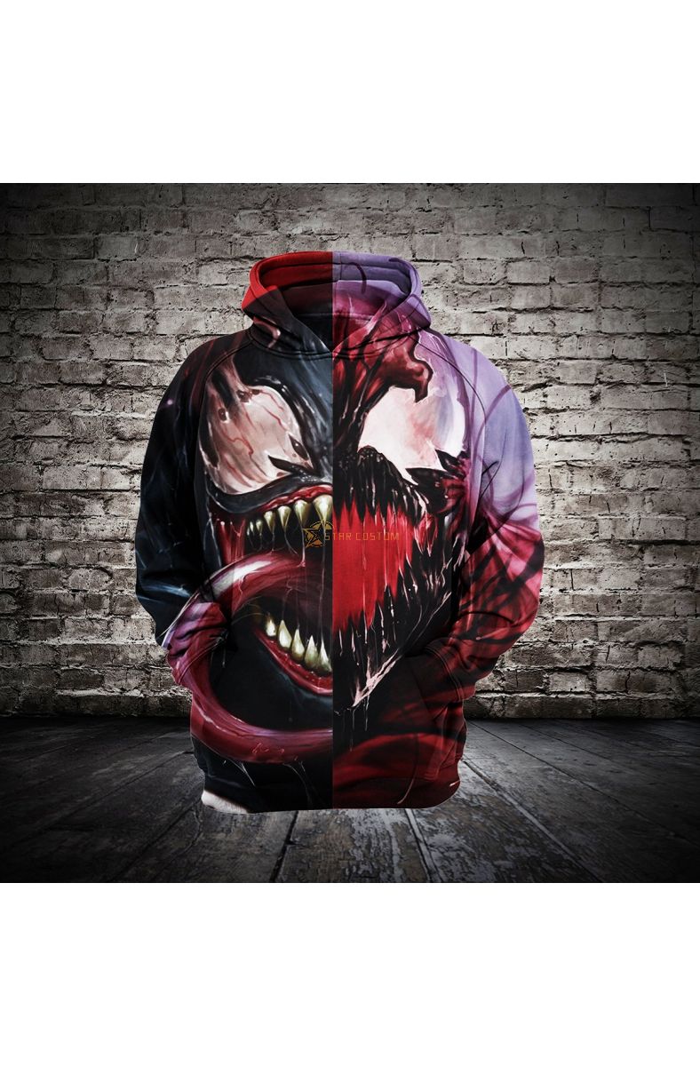 Venom Spiderman Series S Hoodie Comfort Wear Urban Style