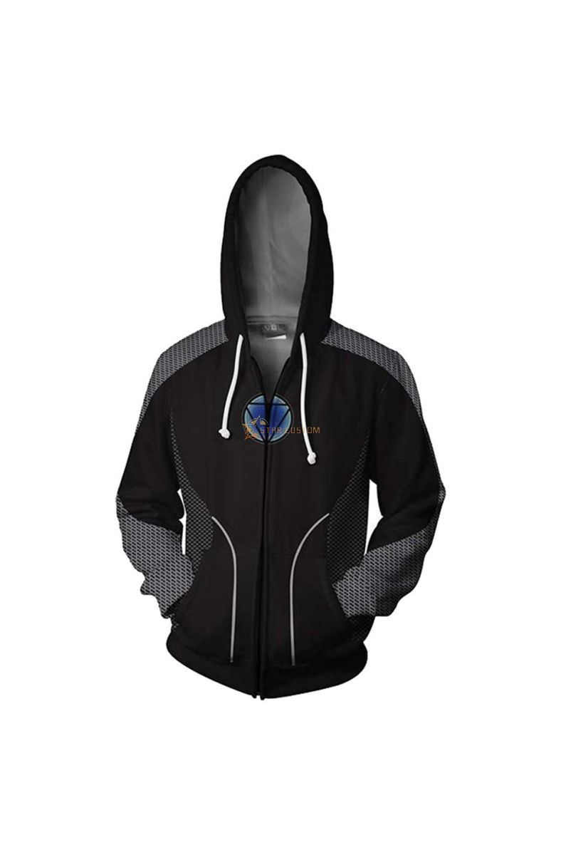 Iron Man Superhero Iron Man Fashi Marvel Inspired Hoodie Urban Style