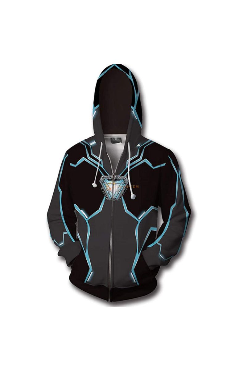 Iron Man Superhero Iron Man Fashi Marvel Inspired Hoodie Everyday Wear