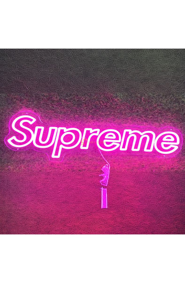 Supreme Neon Sign