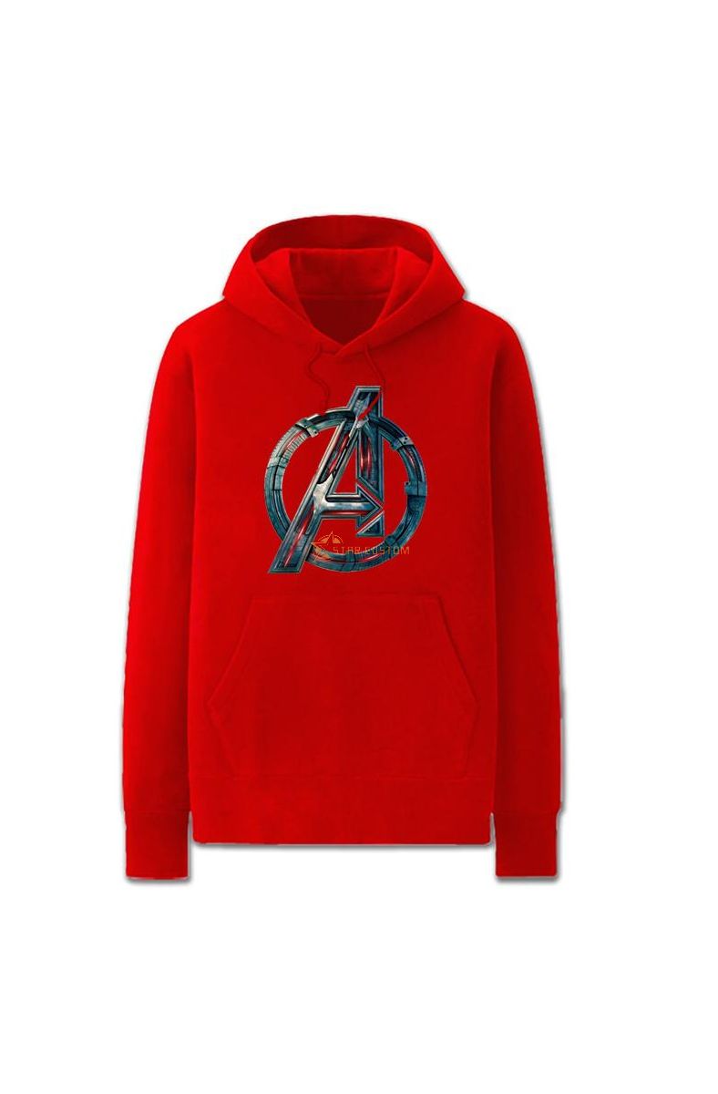 Avengers Solid Color Avengers Marvel Inspired Hoodie Solid