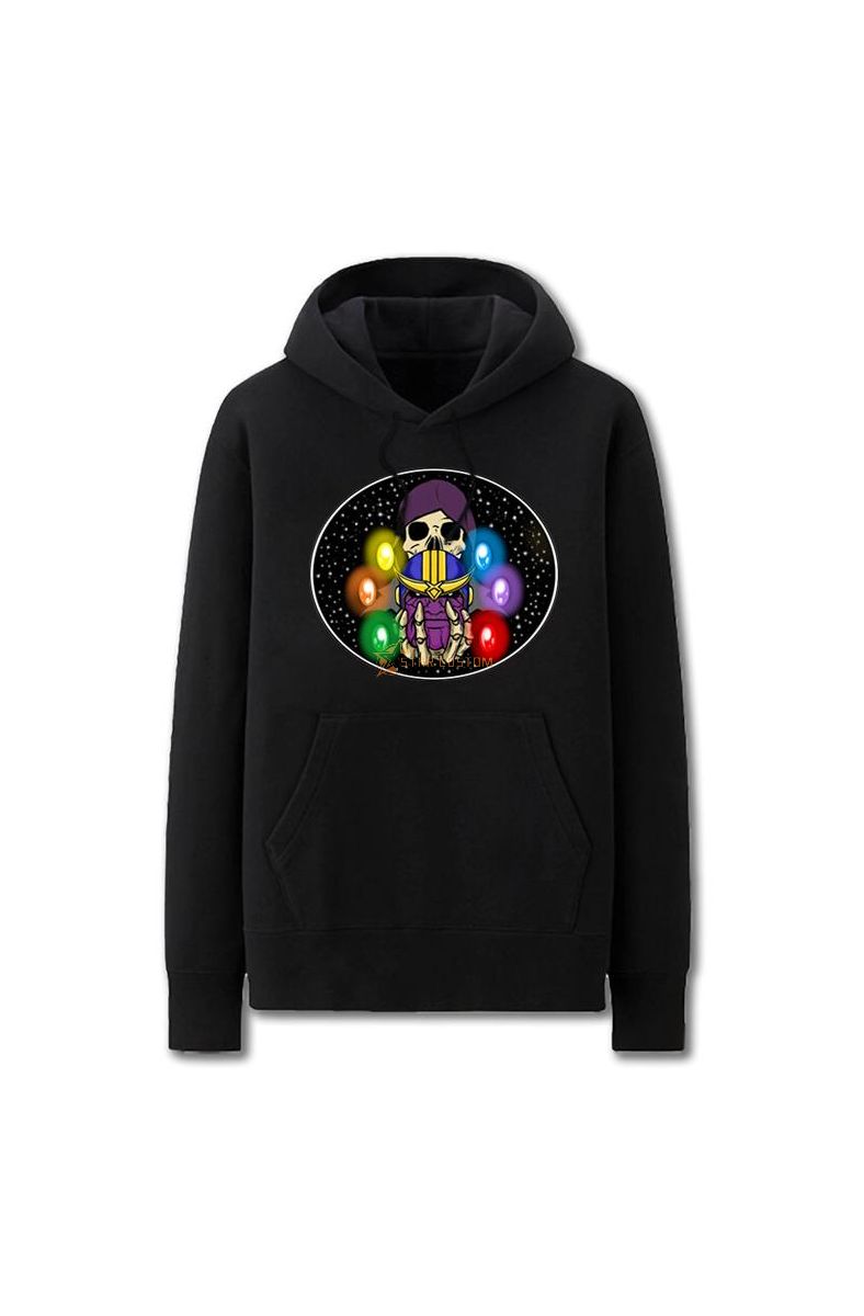 Avengers Solid Color Death Infini Marvel Inspired Hoodie Solid