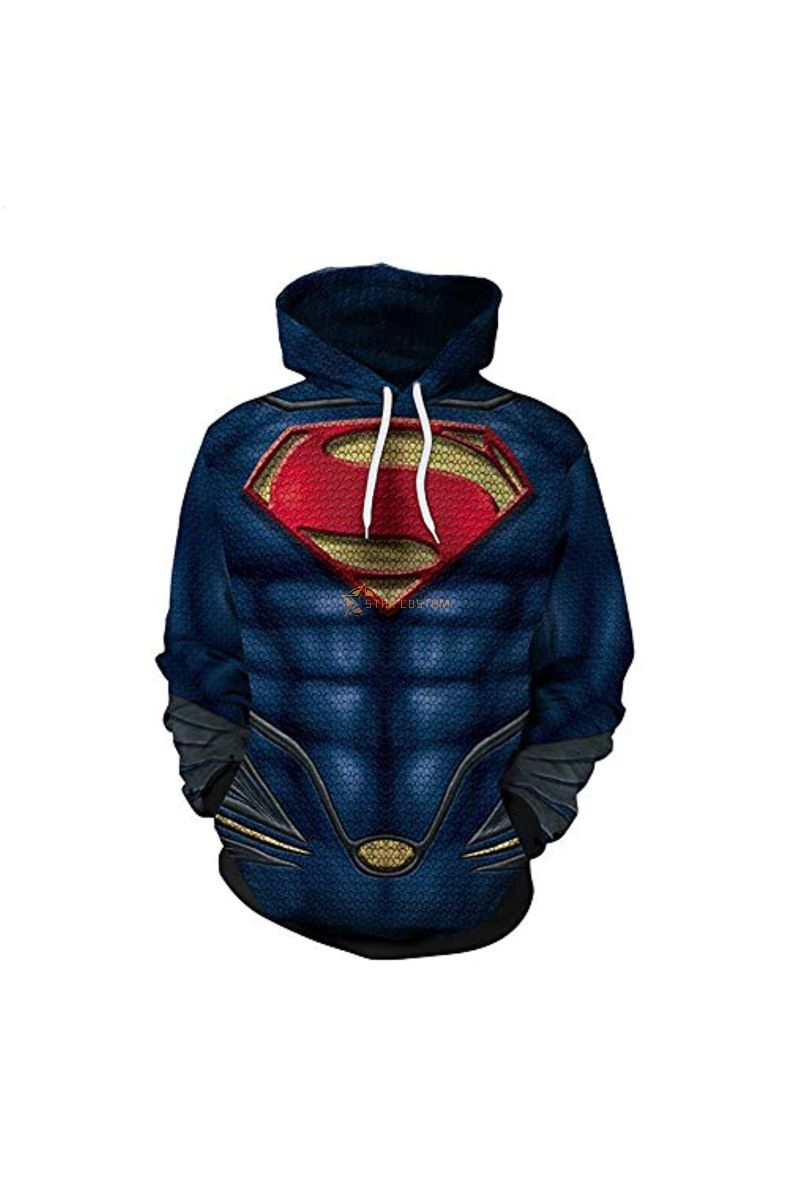 Avengers The Avengers Superman Pu Marvel Inspired Hoodie