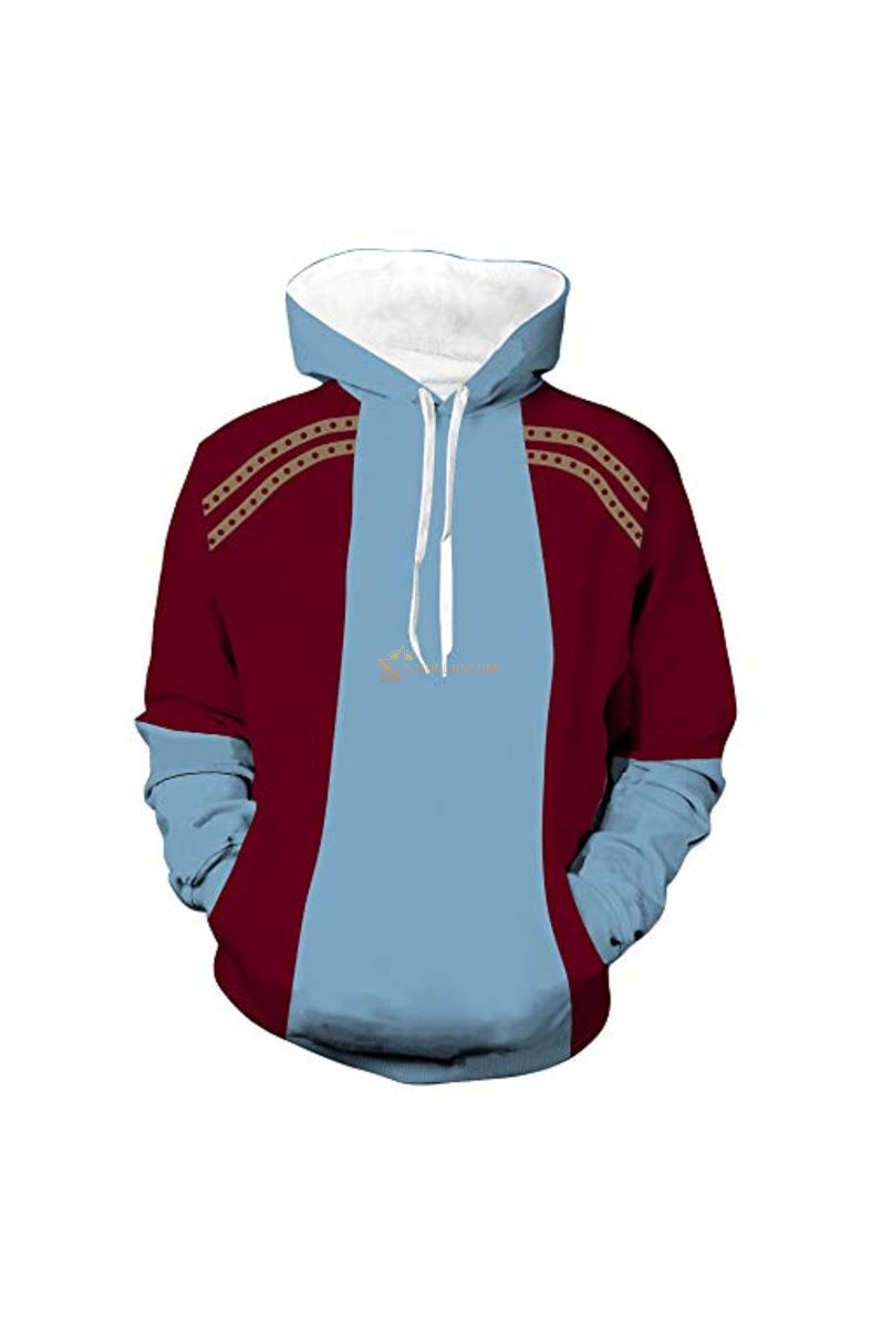 Thor Print Long Sleeve Pullov Marvel Inspired Hoodie Urban Style