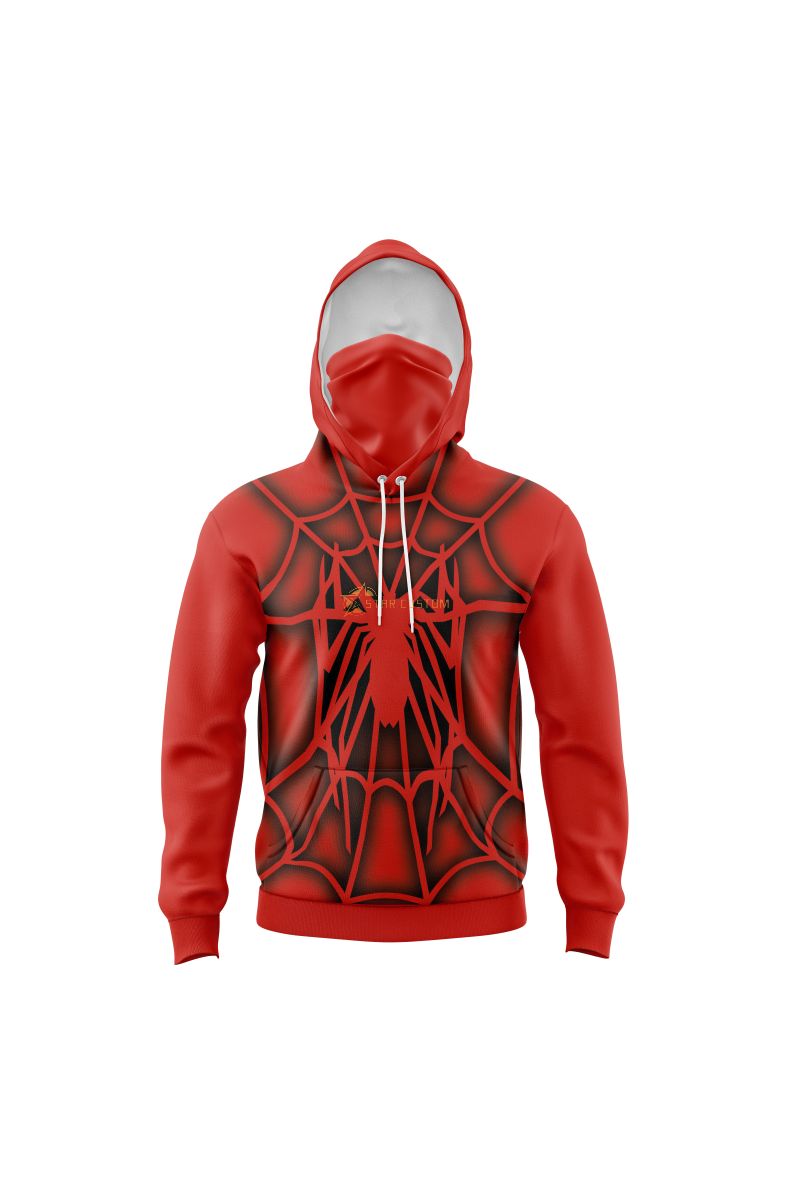 Tobey Maguire Spiderman 2002 Marvel Comics Masked Hoodie
