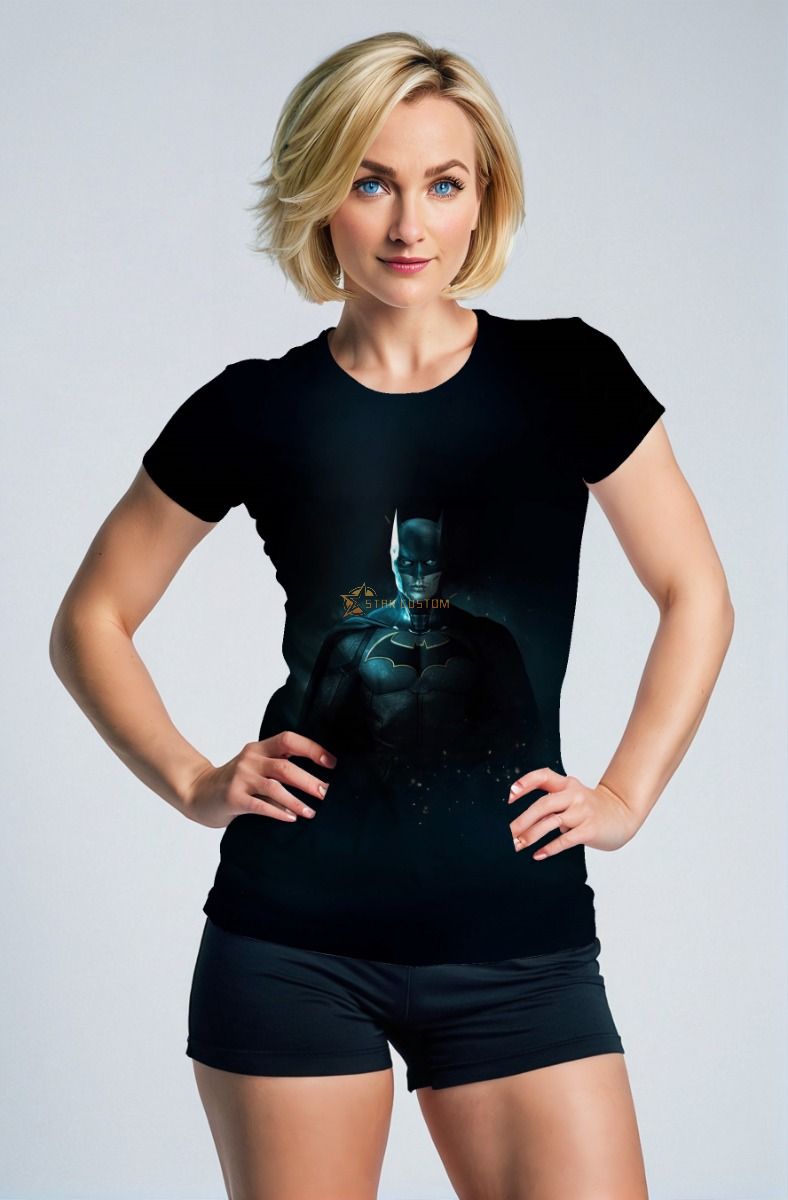 Black Batman Hero T‑Shirt