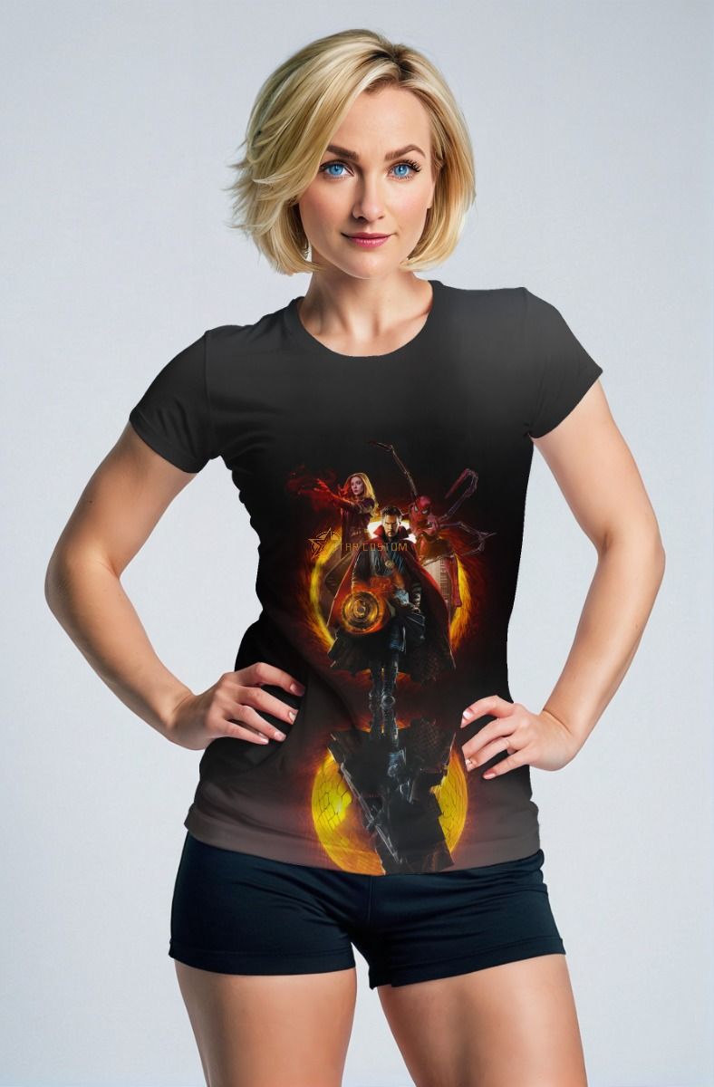 Black Doctor Strange Multiverse Graphic T‑Shirt