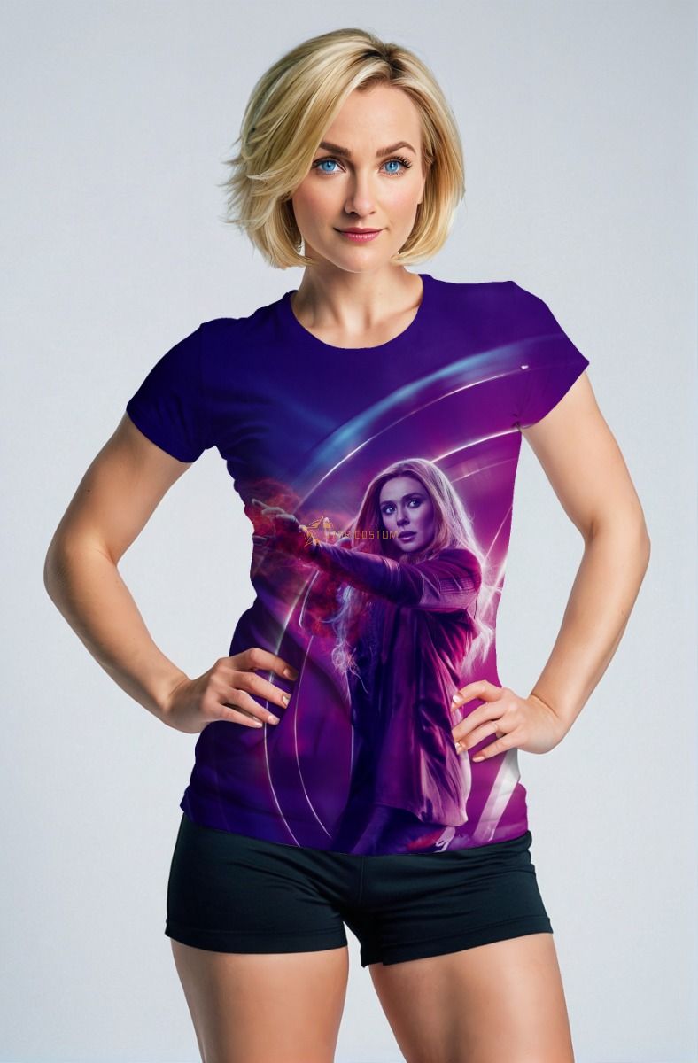 Purple Scarlet Witch Avengers T‑Shirt