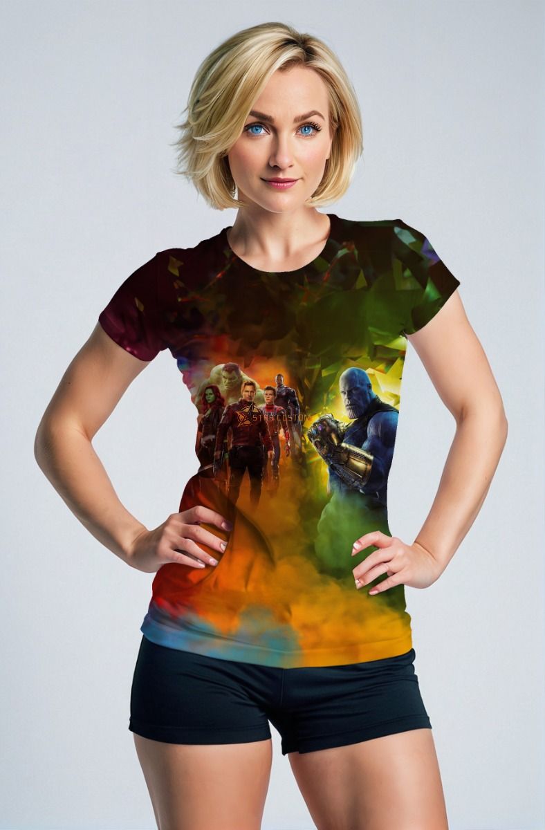 Multicolor Avengers Heroes T‑Shirt