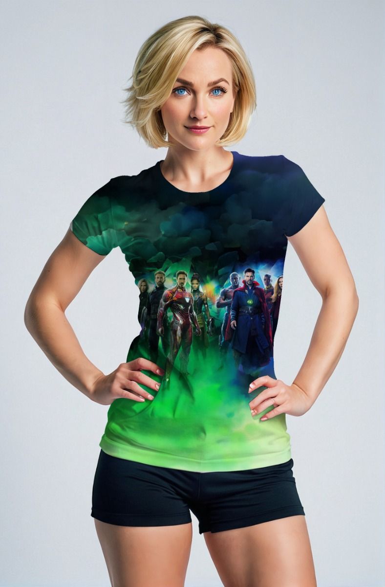 Green Avengers Team T‑Shirt