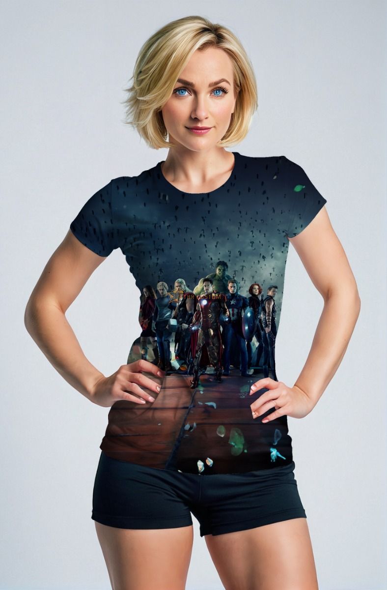 Dark Blue Avengers Alliance T‑Shirt