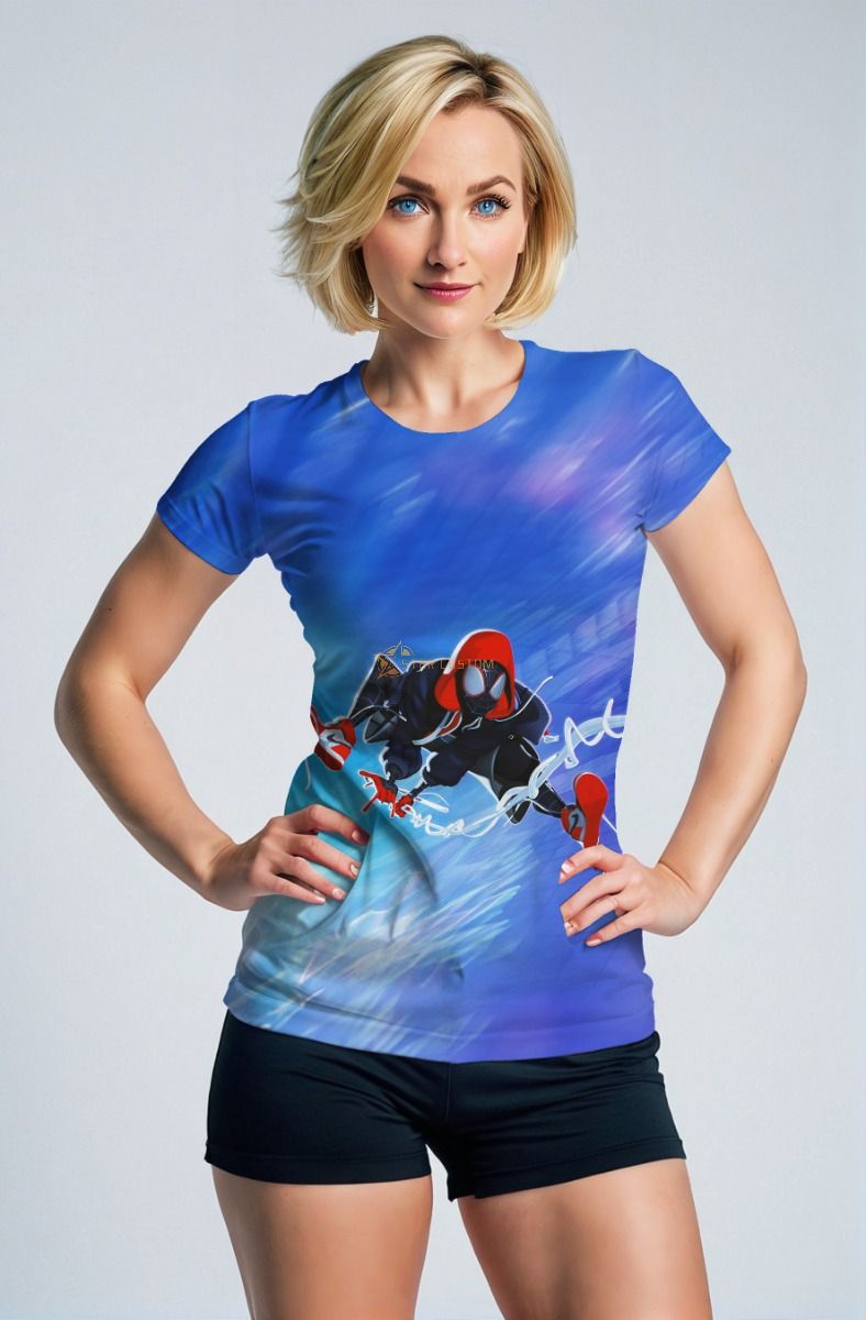 Urban Swing Graphic Tee – Blue Hero Edition