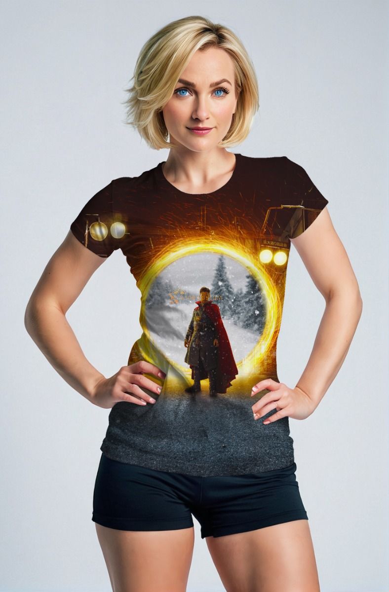 Black Doctor Strange T‑Shirt – Mystic Portal Graphic Tee