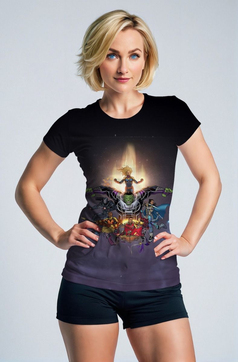 Deep Purple Hero Squad Graphic T‑Shirt