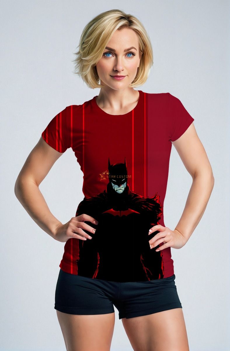 Red Batman T‑Shirt
