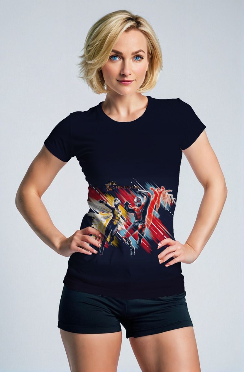Dark Blue Ant-Man & Wasp T-Shirt – Mini Heroes, Major Style
