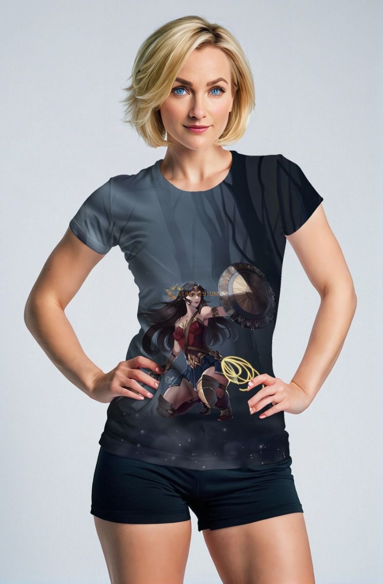 Deep Blue T-Shirt – Heroic Anime Wonder Print