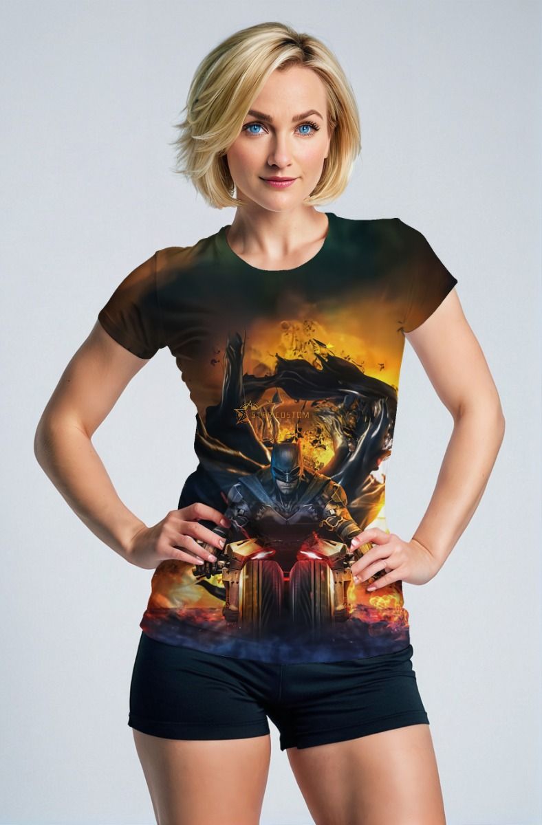 Flame Knight Short-Sleeve Tee – Black Ember Series