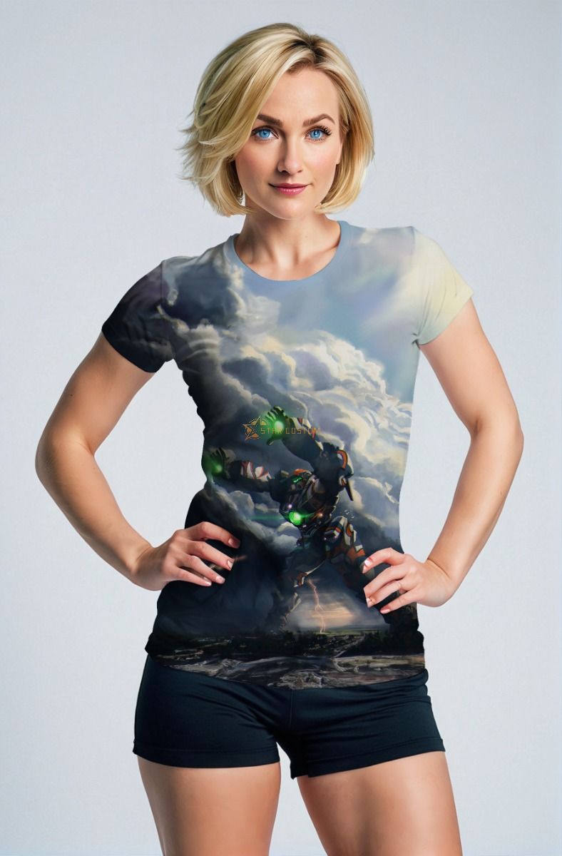 Emerald Core Tee – Horizon Clash Series