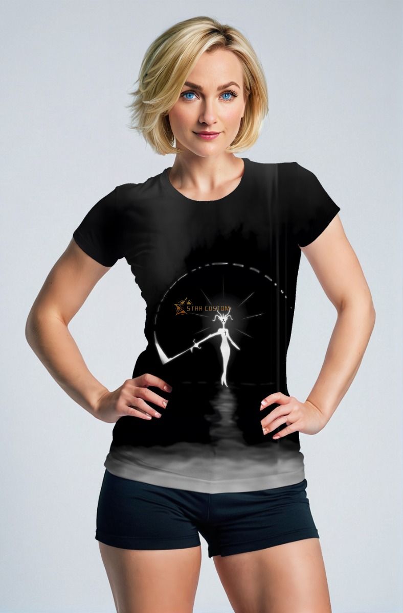 Black Warrior Spirit Tee – Glow in the Darkness