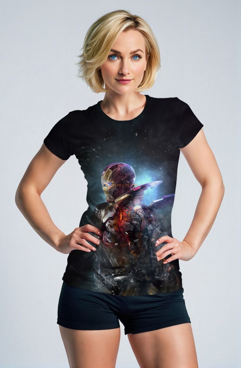 Iron Burn Mode – Black Short Sleeve T-Shirt