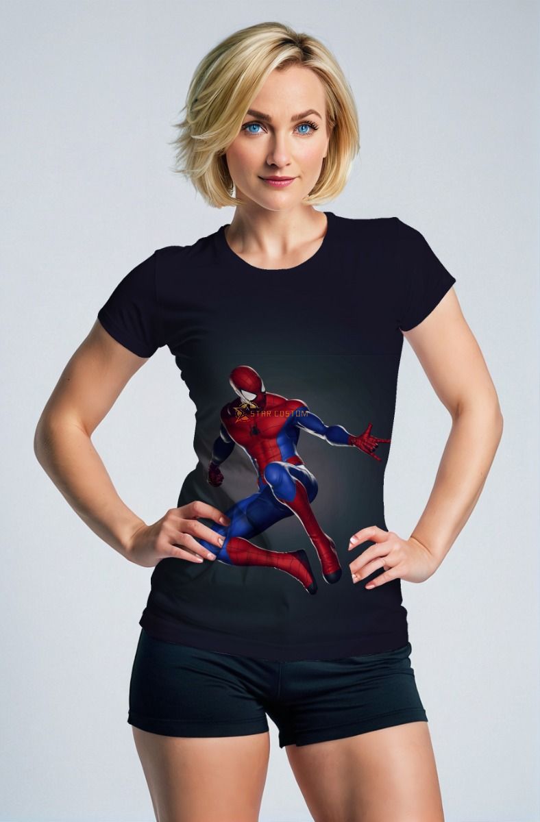 Spider-Man T-Shirt – Classic Jumping Hero Pose