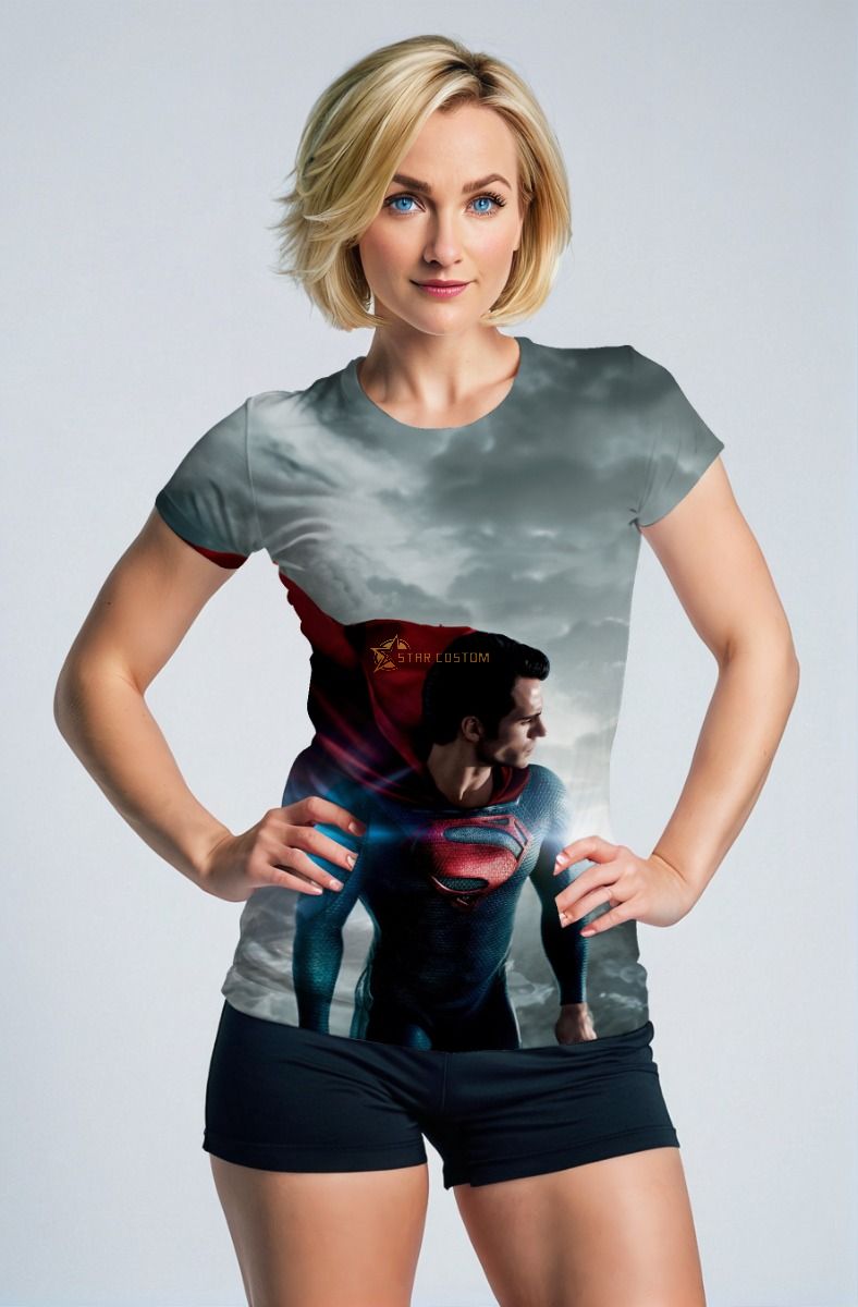 Superman Sky Sentinel T-Shirt – Cape in the Wind