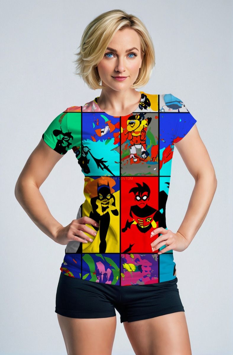 Batman Animated Pop Art T-Shirt – Gotham Splash